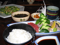 刺身定食