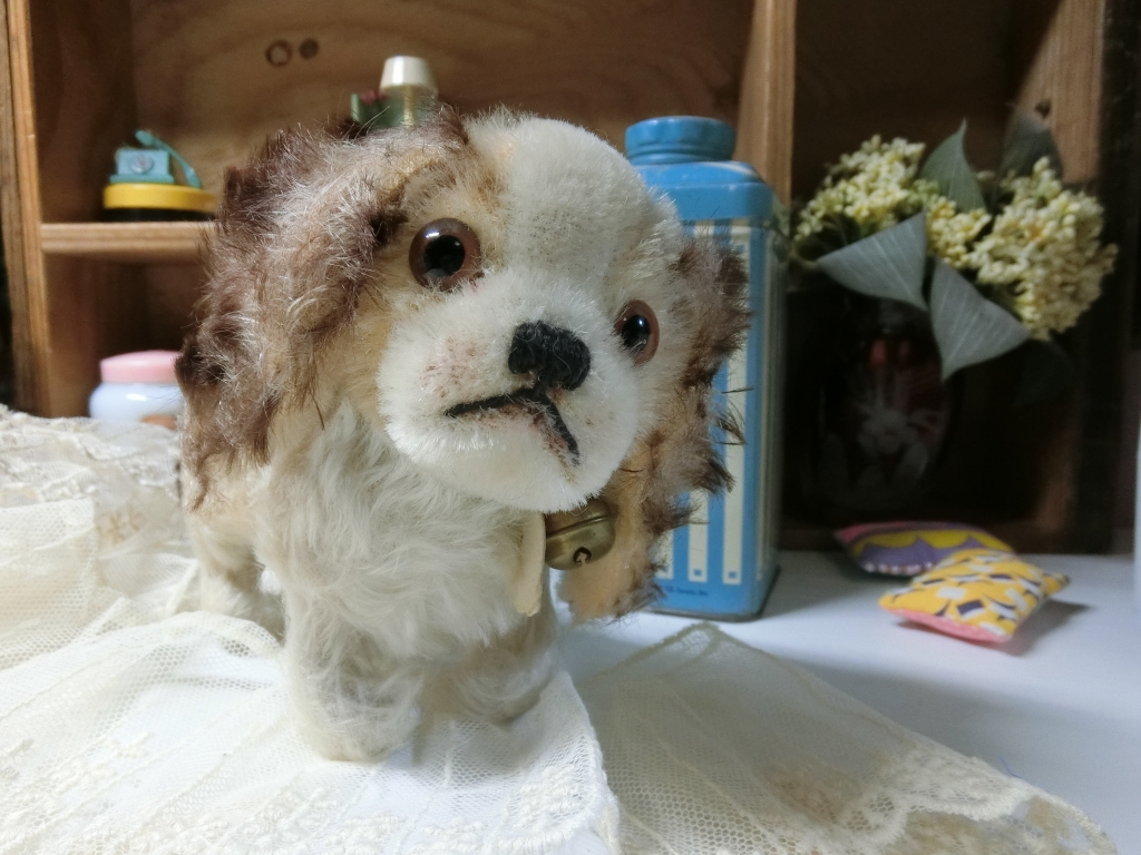 昭和レトロ　こんにちは赤ちゃん　ソフビ　犬　動物　人形