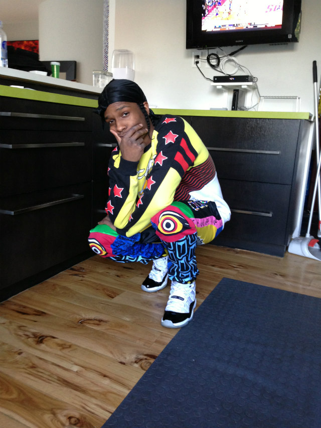 asap rocky and adidas