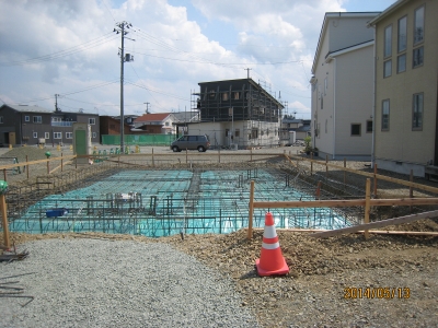 盛岡市下太田 長期優良住宅 K様邸着工