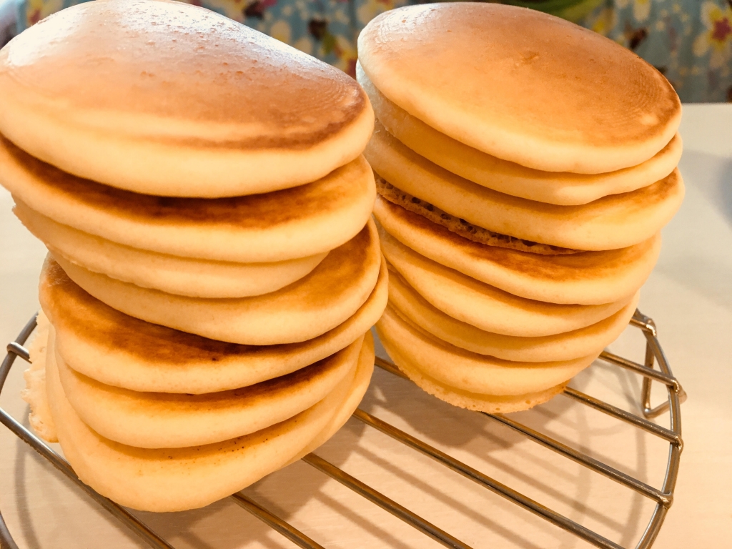 基本のホットケーキ ぽにょママのレシピブログ