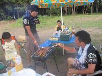 焼き開始!