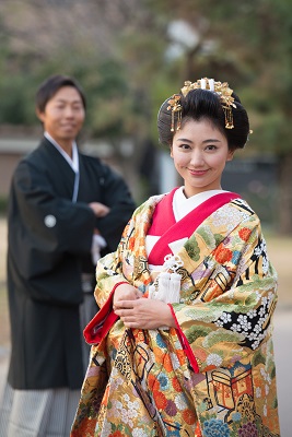 地毛結いの新日本髪、文金高島田で結婚式 | アニタ ヘアメイク 地毛結いの新日本髪、文金高島田で結婚式 | アニタ ヘアメイク