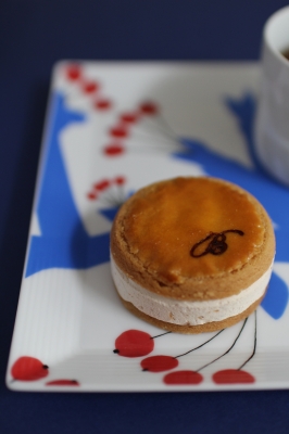 バターサンド盛り付け