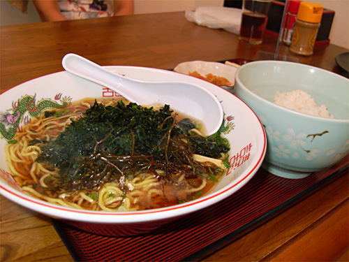 岩のりラーメン|初島 さかや食堂|2010/06/20