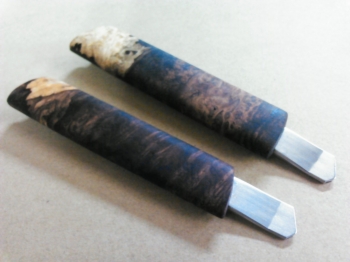 ローズこぶ杢のカッターナイフ | 切々と語る楔（せつせつとかたるせつ）