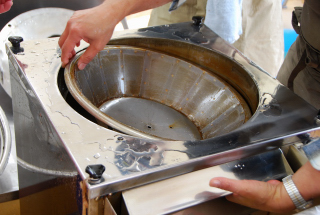 山形村リンゴ作り