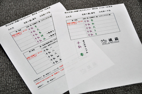 エヴァ足袋の資料