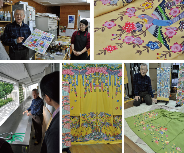 沖縄の染織作家を訪ねて④ 琉球紅型伝統工芸士 金城 盛弘さん | 本州最