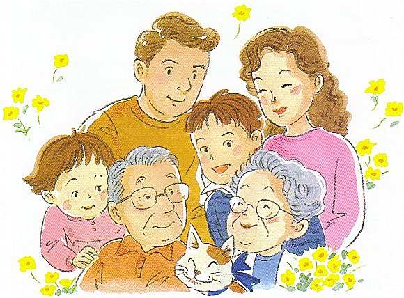 人の幸せは明るい家族から