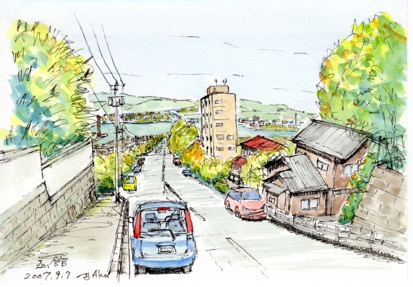 函館市街地