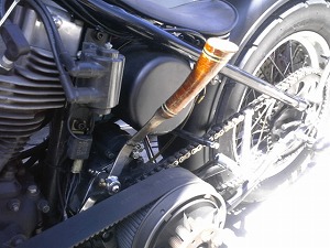 手斧シフトノブ