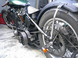 ゼロショベ後方から