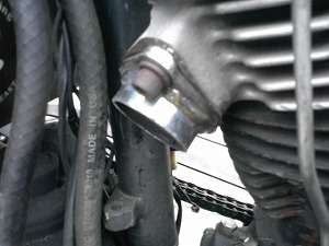 リア側フランジ部分