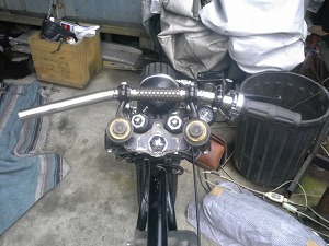 ハンドル取り付け完了