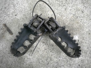 トライアル用フットペグ