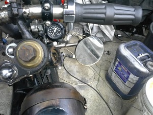 ショートミラー装着