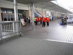 朝のミーティング