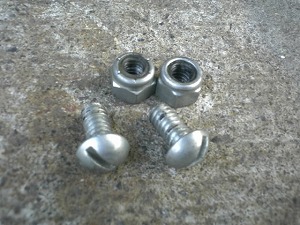 ロックナット&鍋頭−ネジ