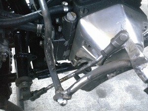 連結ロッド手直し