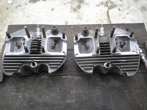 シリンダーヘッド加工完成