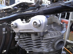 ロッカーハウジング仮組み
