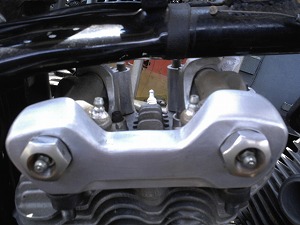 ロッカーアーム露出具合