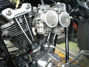 オープンドライOHVエンジン画像
