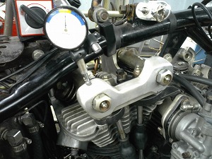 ダイヤルゲージで再びチェック