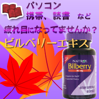 ビルベリーエキス<br />