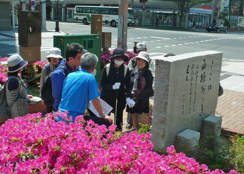 大田木浦句碑