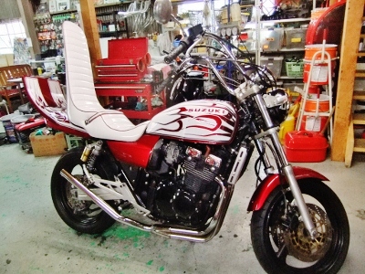 gsxインパルス400 近々旧車ですね。
