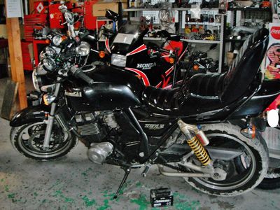 XJR400三段シート