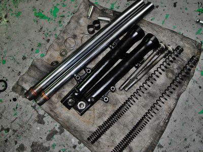 フロントフォークO/H | 旧車バイク・カスタムバイク販売