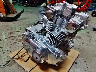 GSのエンジン | 旧車バイク・カスタムバイク販売「BurstCity