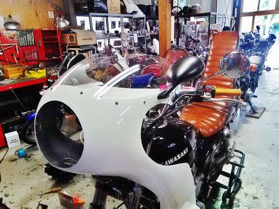 当時物 ナポレオンミラー バッカス‼カウルミラー ロケットカウル