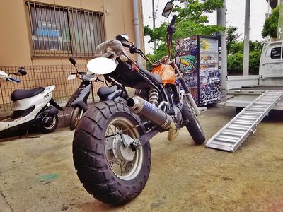 TW225E  レストアベース 12. Yahoo! Auction Bike Restoration TW200 Restoration Series