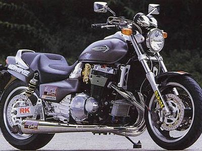 ホンダX4用 ワークス ドラッグオン マフラー