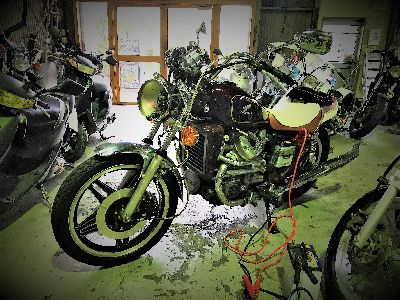ｇｌ４００始動 旧車バイク カスタムバイク販売 Burstcity バーストシティ ブログ