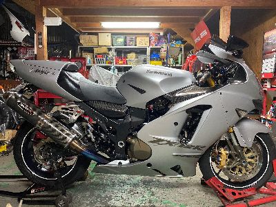 その他 jg ZX－12R掃除 | 旧車バイク・カスタムバイク販売「BurstCity