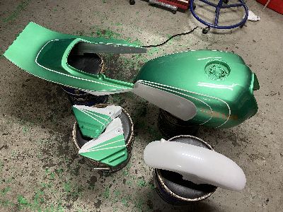 XJR400塗装 | 旧車バイク・カスタムバイク販売「BurstCity XJR400塗装 | 旧車バイク・カスタムバイク販売「BurstCity