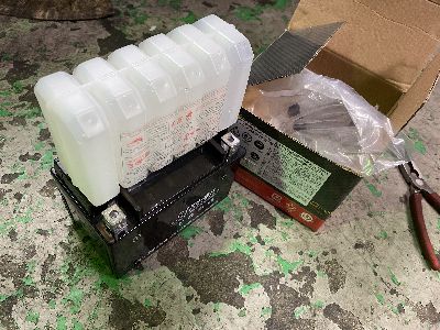 XJR400準備