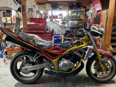 バリオスのメンテ | 旧車バイク・カスタムバイク販売「BurstCity