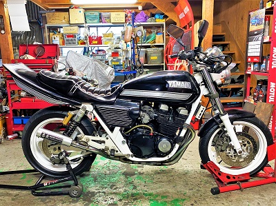 xjr400 ロングタンデムバー