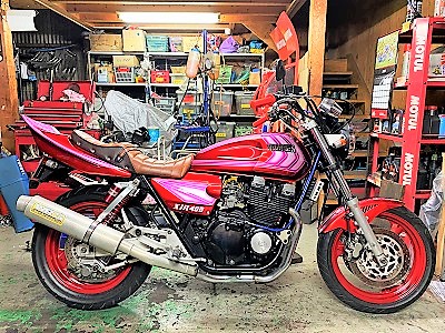 XJR400赤 | 旧車バイク・カスタムバイク販売「BurstCity