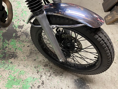 ヤマハ　ブロンコ　純正　フロントフェンダー　美品 ブロンコのフェンダー | 旧車バイク・カスタムバイク販売