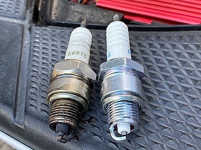 ZZのプラグ交換 | 旧車バイク・カスタムバイク販売「BurstCity