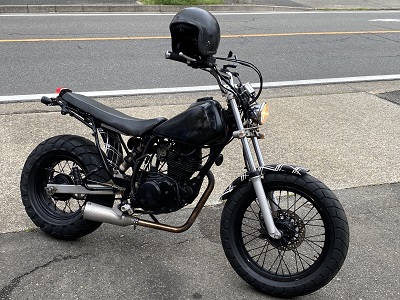 TW200納車準備 | 旧車バイク・カスタムバイク販売「BurstCity