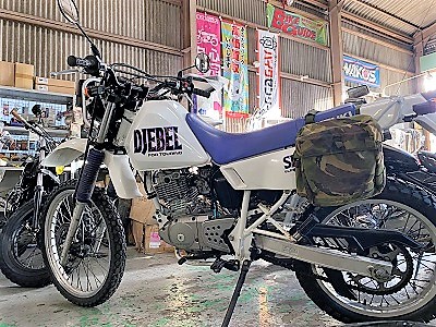 ジェベルも出動準備 | 旧車バイク・カスタムバイク販売「BurstCity/バーストシティ」ブログ