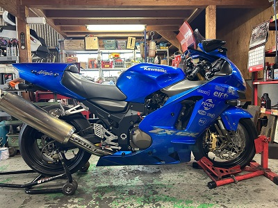 ZX-12Rインジェクター掃除 | 旧車バイク・カスタムバイク